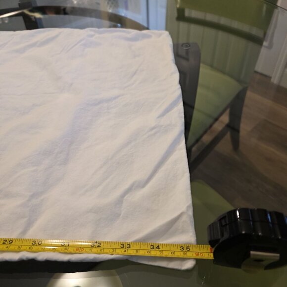 Shabby‎ Chic King sz White Pillowcase With Lace Accents & Ruffles 100% Cotton - Picture 9 of 10